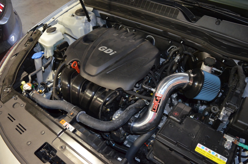 Injen 11-15 Kia Optima / Hyundai Sonata 2.4L Polished Short Ram Air Intake - Image 5