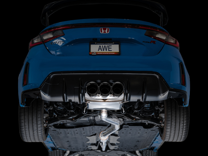 AWE Tuning 2023 Honda Civic Type R FL5 Touring Edition Exhaust w/ Triple Diamond Black Tips - Image 31