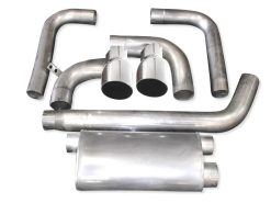 Alternative view of Stainless Works Chevy Camaro/Firebird 1993-02 Exhaust 3 1/2in Catback