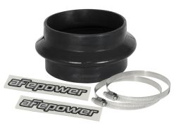 aFe Magnum FORCE Silicone Coupling Kit 4in ID x 2-1/2in L Straight Bellow-Coupler - Black
