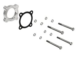 Alternative view of aFe 11-22 Toyota Corolla Silver Bullet Throttle Body Spacer