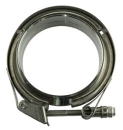 Alternative view of Turrbosmart 304SS 4.0in V-Band Coupling Kit
