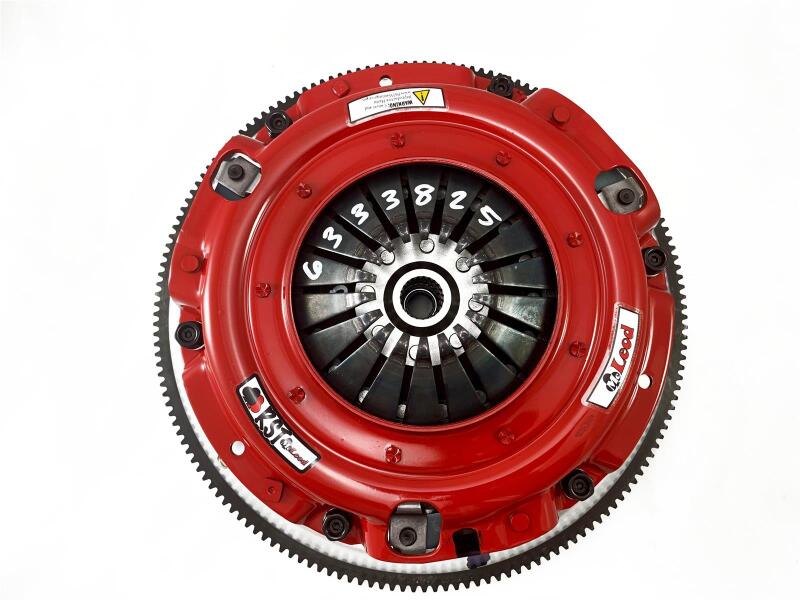 McLeod RXT Twin Disc Clutch Kit 18-19 Ford Mustang GT 1 x 23 Spline 0 Bal w/164T 8 Bolt AL Flywheel