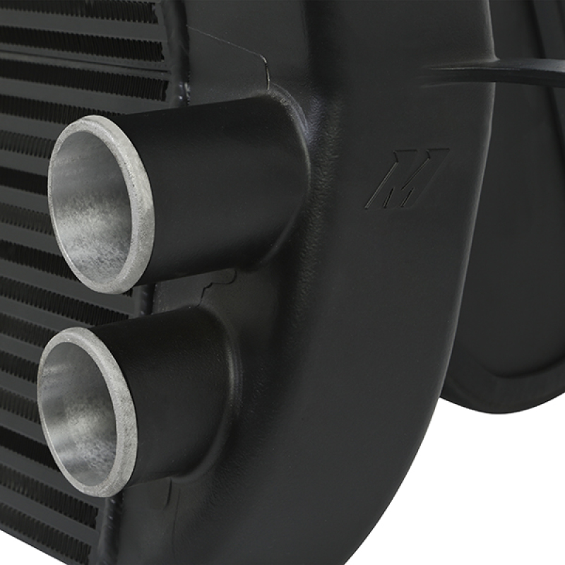 Mishimoto 2011-2014 Ford F-150 EcoBoost Black Intercooler w/ Polished Pipes - Image 5