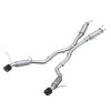 MBRP 2012+ Jeep Grand Cherokee SRT 6.4L 3in Dual Rear Exit T304SS Catback Exhaust - CF Tips