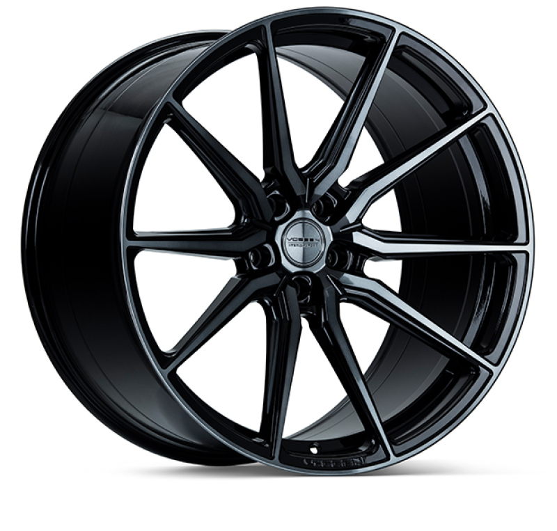 Vossen HF-3 20x10.5 / 5x112 / ET30 / Deep Face / 66.5 - Double Tinted - Gloss Black