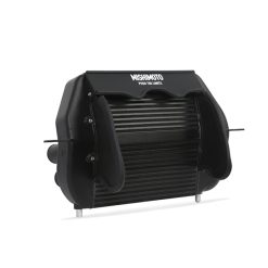 Mishimoto 2011-2014 Ford F-150 EcoBoost Black Intercooler w/ Polished Pipes - Image 4