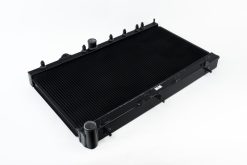 Alternative view of CSF 02-07 Subaru WRX/STI Radiator - Black Finish