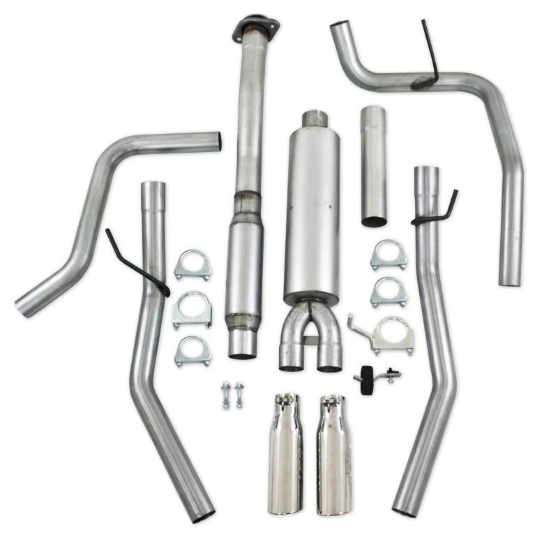 MBRP 11 Ford F-150 5.0L V8 Aluminized Cat Back Dual Split Rear Exit - Image 5