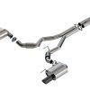 Borla 2024 Ford Mustang GT 5.0L V8 w/o Active Exhaust S-Type Cat-Back Exhaust System - Black Chrome