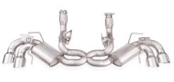 Alternative view of Stainless Works 20-21 Chevrolet Corvette C8 6.2L Legend Cat-Back Exhaust w/ Polished Tips