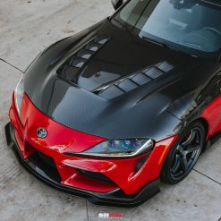Seibon 2020+ Toyota GR Supra TV-Style Carbon Fiber Hood - Image 10