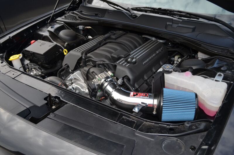 Injen 11-20 Dodge Challenger SRT-8 6.4L V8 Polished Power-Flow Short Ram Intake - Image 3
