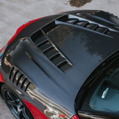 Seibon 2020+ Toyota GR Supra TV-Style Carbon Fiber Hood - Image 9