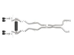 Alternative view of aFe 23-25 BMW M2 L6-3.0L (G87) MACH Force-Xp Cat-Back Exhaust w/ Black Tip