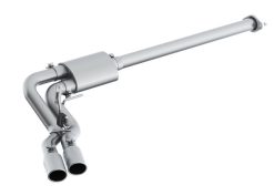 MBRP 15-16 Ford F-150 2.7L/3.5L/5.0L 3in Cat Back Single Side Pre-Axle Dual Exit T304 - Image 3