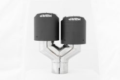 MBRP Universal Carbon Fiber Dual Tip 4in OD/2.5in Inlet - Image 3