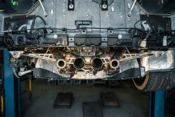 Corsa 2023 Chevrolet Corvette C8 Z06 3in Valved Cat-Back Exhaust Muffler Delete Track System w/o Tip - Image 8