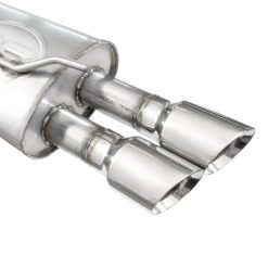 Stainless Works 2008-09 Pontiac G8 GT 3in Catback Systemt X-Pipe Turbo Chambered Muffler 3.5in Tips - Image 7