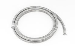 Alternative view of DeatschWerks 10AN SS Double Braided PTFE Hose 10 Feet