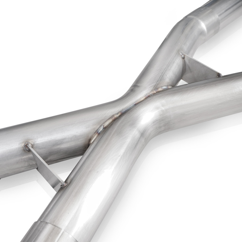 Stainless Works 11-20 Jeep Grand Cherokee 5.7L 3in Redline Catback Exhaust w/X-Pipe (Uses OEM Tips) - Image 6