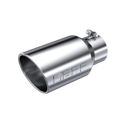 Alternative view of MBRP Universal Tip 6 O.D. Angled Rolled End 4 inlet 12 length