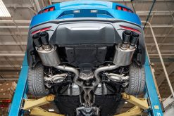 Corsa 2024-2024 Ford Mustang V8 5.0L 3in Axle-Back Exhaust System w/ Twin 4in Black Straight Tips - Image 3