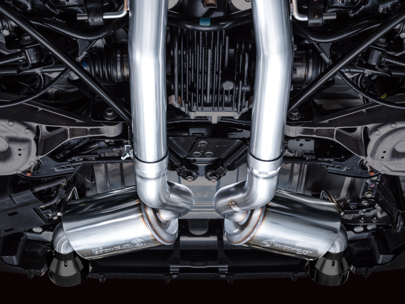 AWE 2023 Nissan Z RZ34 RWD Touring Edition Catback Exhaust System w/ Diamond Black Tips - Image 16