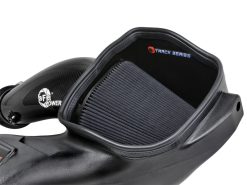 aFe 23-24 Ford F150 Raptor R V8 5.2L Supercharged Track Series Air Intake w/ Black PDS Filter - Image 6