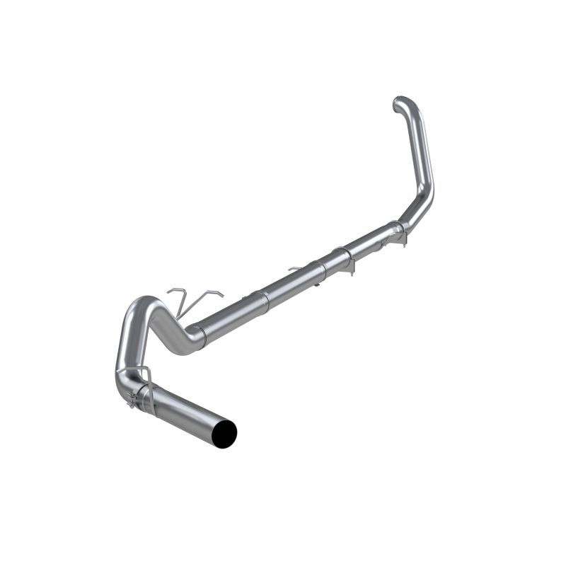 MBRP 1999-2003 Ford F-250/350 7.3L 4in Turbo Back Single No Muffler T409 SLM Series Exhaust System - Image 2