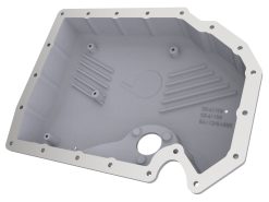 aFe 05-19 VW 1.8L/2.0L w/ Oil Sensor Engine Oil Pan Raw POWER Street Series w/ Machined Fins - Image 4