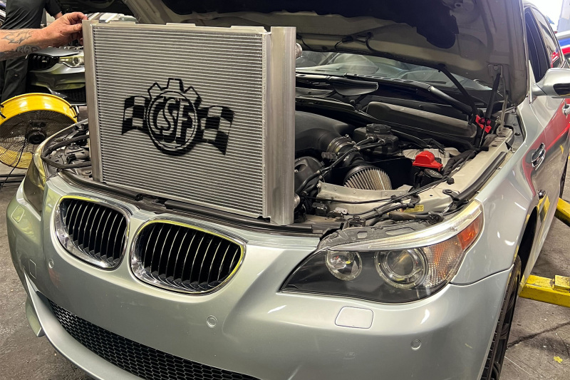 CSF 06-10 BMW E60 M5 / 06-10 BMW E63/E64 M6 Aluminum High-Performance Radiator - Image 8