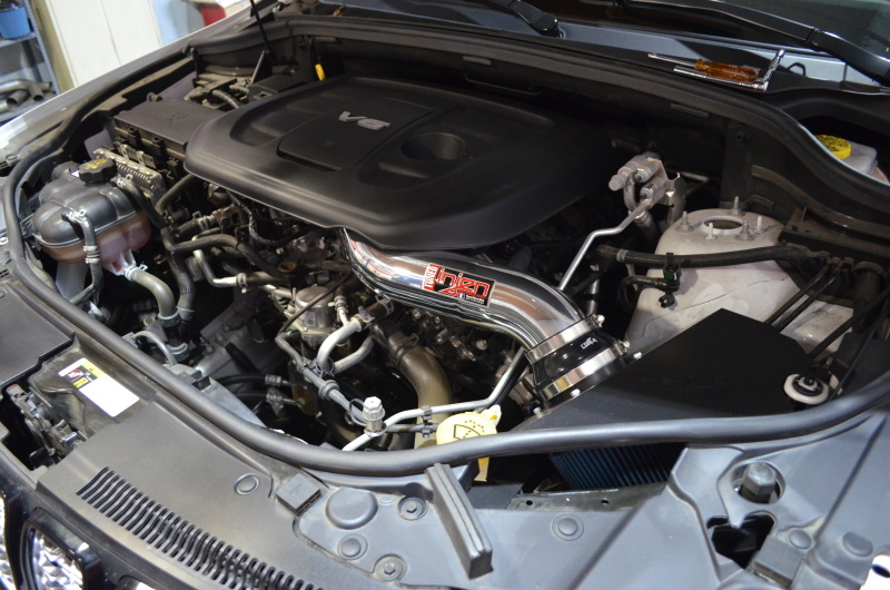 Injen 16-20 Dodge Durango / Jeep Grand Cherokee 3.6L V6 Polished PF Short Ram Cold Air Intake - Image 13