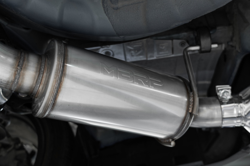 MBRP 2022+ Subaru WRX 3in Cat-Back Dual Split Rear Quad Tips Street Profile Exhaust - Image 4