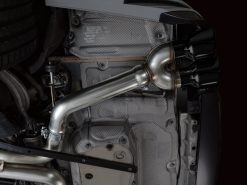 AWE Tuning 19-23 Audi C8 S6/S7 2.9T V6 AWD Track Edition Exhaust - Diamond Black Tips - Image 4