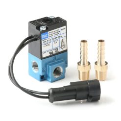 Alternative view of GFB G-Force Solenoid Includes 2 Hosetails