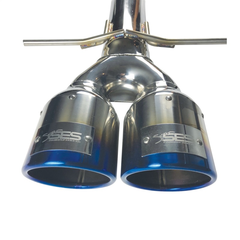 Injen 17-20 Honda Civic Si 1.5L Turbo (Sedan Only) 3in Cat-Back Stainless Steel Exhaust - Image 4