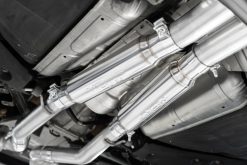 MBRP 16-22 Infiniti Q50 3.0L RWD/AWD 3in Cat-Back Dual Split Rear Street Version T304 - Image 4