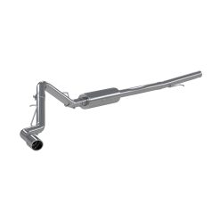 MBRP 2019+ Chevrolet/GMC Silverado & Sierra 1500 3inch Cat Back Single Side Exit Aluminized Exhaust - Image 3
