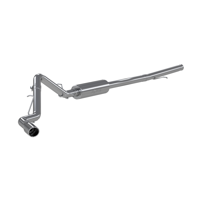 MBRP 2019+ Chevrolet/GMC Silverado & Sierra 1500 3inch Cat Back Single Side Exit Aluminized Exhaust - Image 3