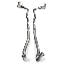 Alternative view of Stainless Works 1968-72 Corvette Exhaust BB Standard Trans 2-1/2in Factory Connect