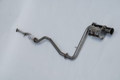 Invidia 2022+ Honda Civic Sport (2.0N/A) 60mm Q300 Cat Back Exhaust - Rolled SS Tips - Image 3