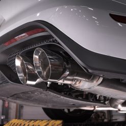 Stainless Works 2020 Ford GT500 Redline Catback X-Pipe Exhaust Factory Connect - Polished Tips - Image 15