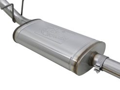 aFe Mach Force-XP Exhaust 3in CB SS 15-17 GM Colorado/Canyon 2.5L/3.6L Side Exit w/ Polished Tip - Image 5