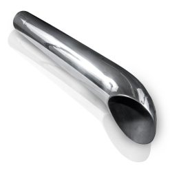 Alternative view of Stainless Works 2in ID INLET TURN DOWN MUFFLER