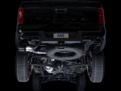 AWE Exhaust for 4th Gen Toyota Tacoma Dual Diamond Black Tips - Image 15