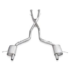 Stainless Works 11-20 Jeep Grand Cherokee 5.7L 3in Redline Catback Exhaust w/X-Pipe (Uses OEM Tips) - Image 4