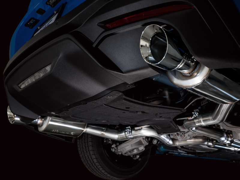 AWE 2024 Ford Mustang GT Fastback S650 RWD Touring Catback Exhaust w/ Dual Chrome Silver Tips - Image 2