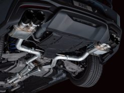 AWE 2024 Ford Mustang GT Fastback S650 RWD SwitchPath Catback Exhaust w/ Quad Diamond Black Tips - Image 17