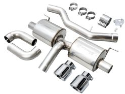 AWE 19-23 BMW 330i / 21-23 BMW 430i Base G2X Touring Axle Back Exhaust - Chrome Silver - Image 11